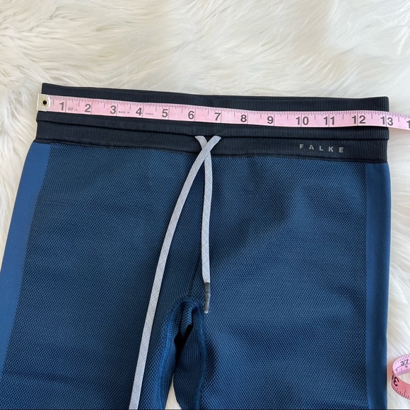 Falke Ergonomic Sports System Blue Running Tight Size Large Legging - Picture 10 of 16
